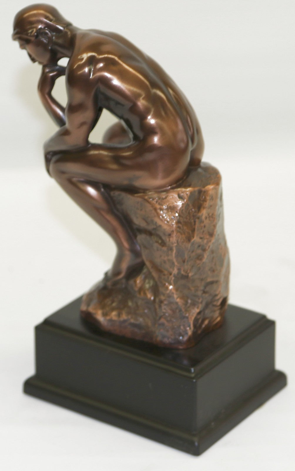 NEW THE THINKER by Rodin STATUE Light BRONZE EUROPEAN ART SCULPTURE FIGURE Gift