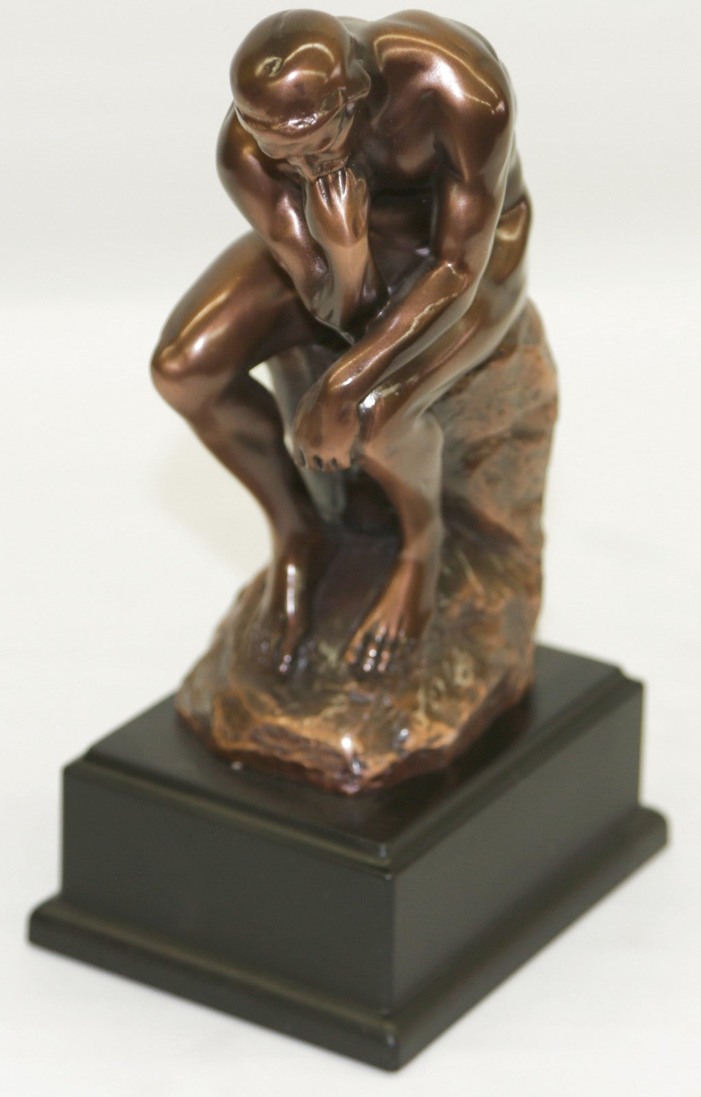 NEW THE THINKER by Rodin STATUE Light BRONZE EUROPEAN ART SCULPTURE FIGURE Gift