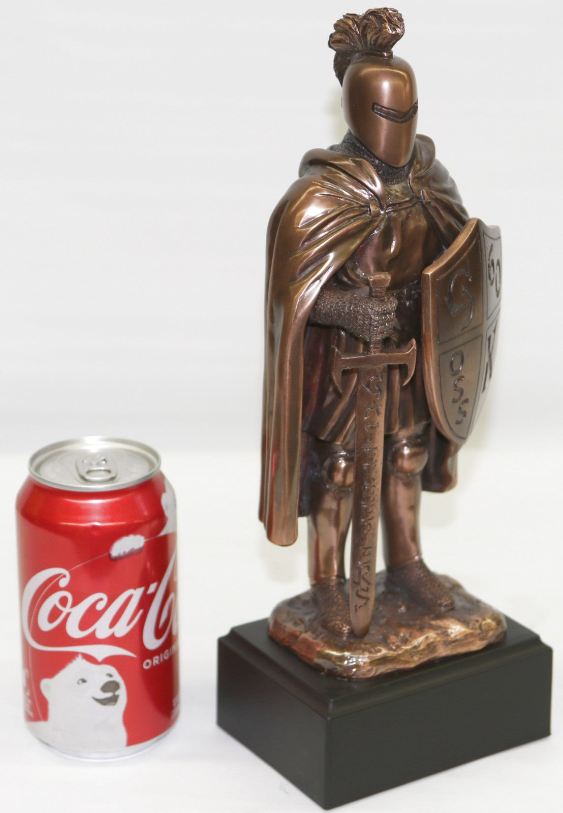 Hand Made Knight English Man Sir Lancelot Classic Artwork Bronzed Figurine