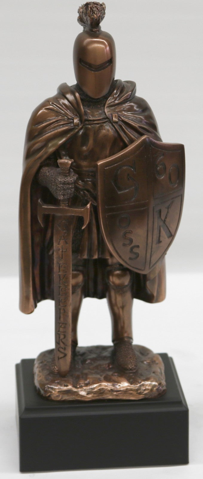 Hand Made Knight English Man Sir Lancelot Classic Artwork Bronzed Figurine