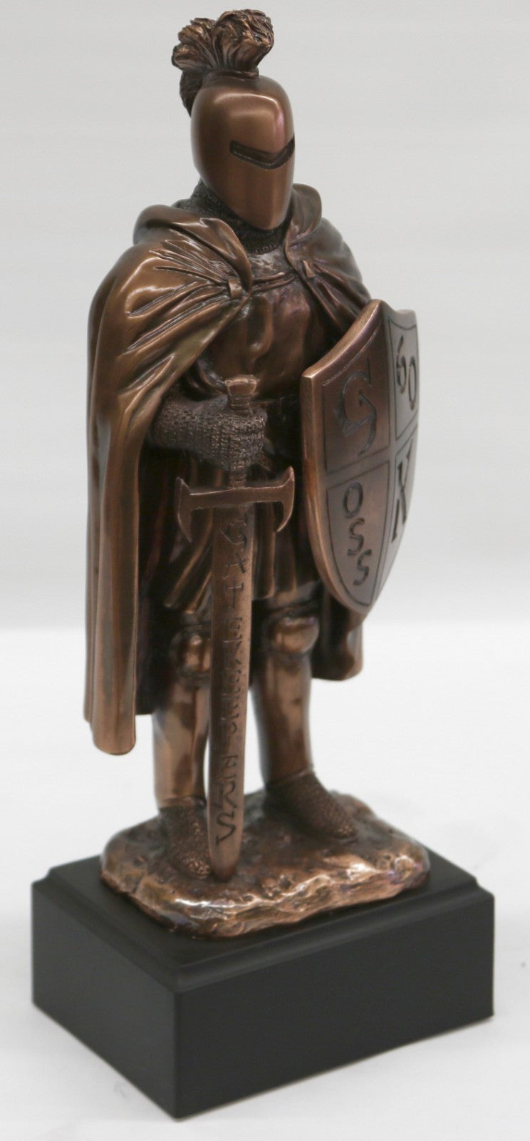 Hand Made Knight English Man Sir Lancelot Classic Artwork Bronzed Figurine