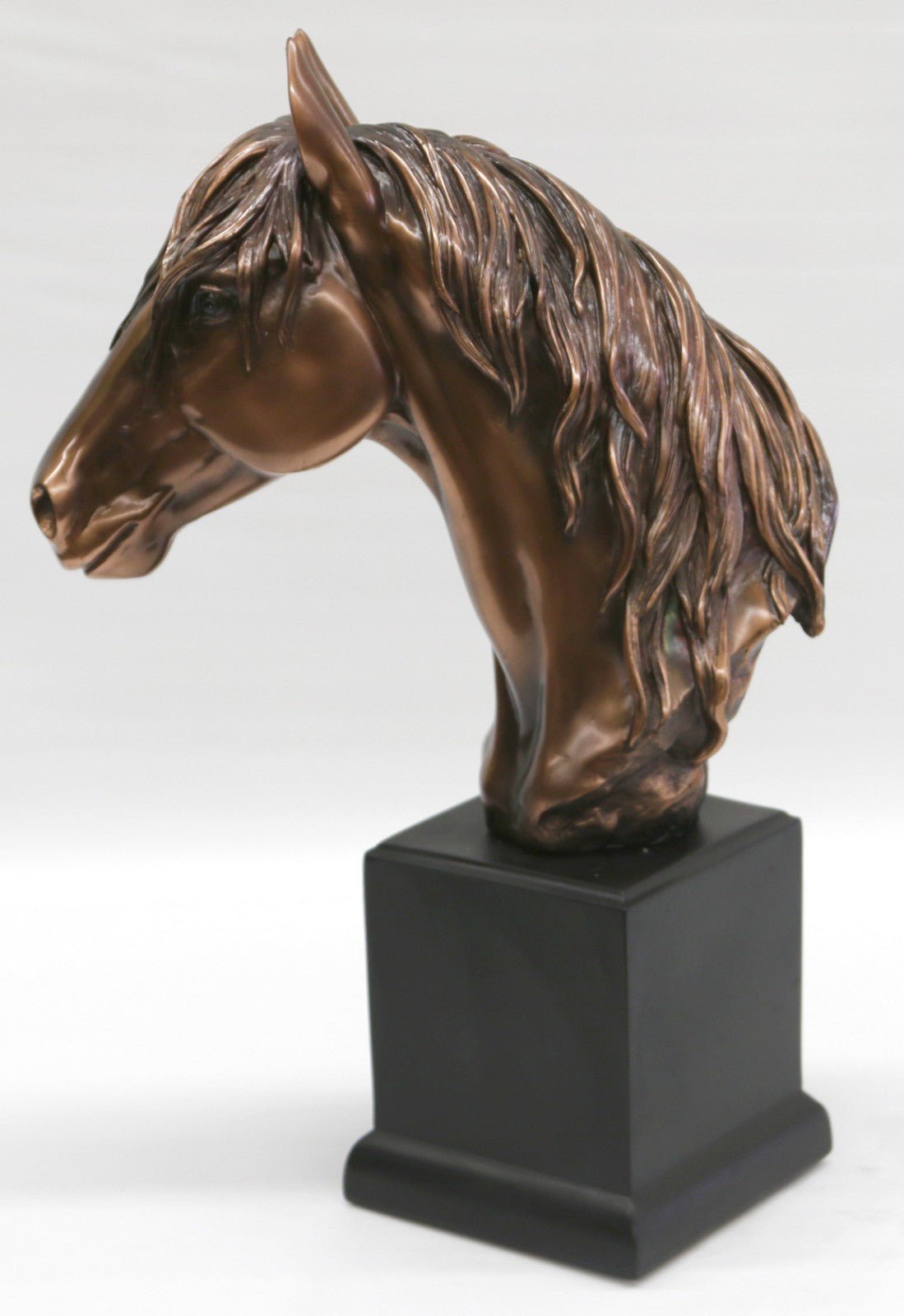 Elegant style Sculpture Modern Mid Century Artwork Stallion Horse Sculpture