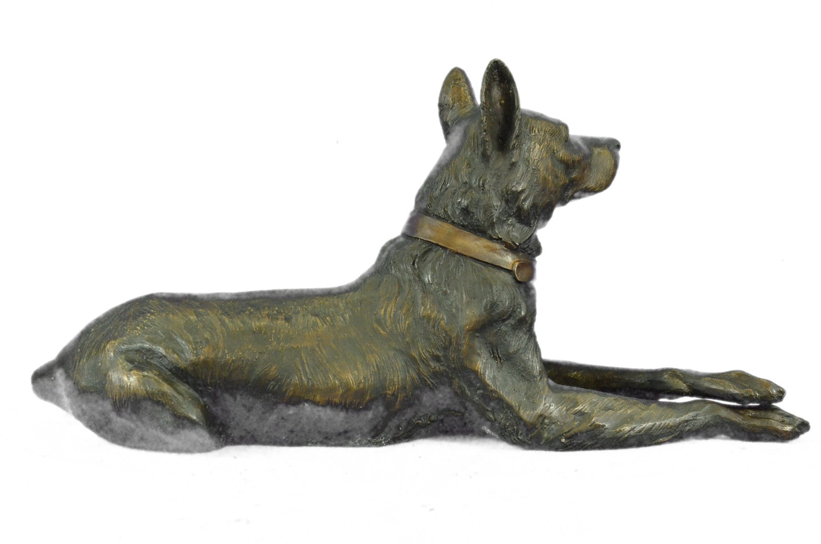 Large Life-Size Basenji Dog Bronze Sculpture – African Breed Pet Figurine SALE