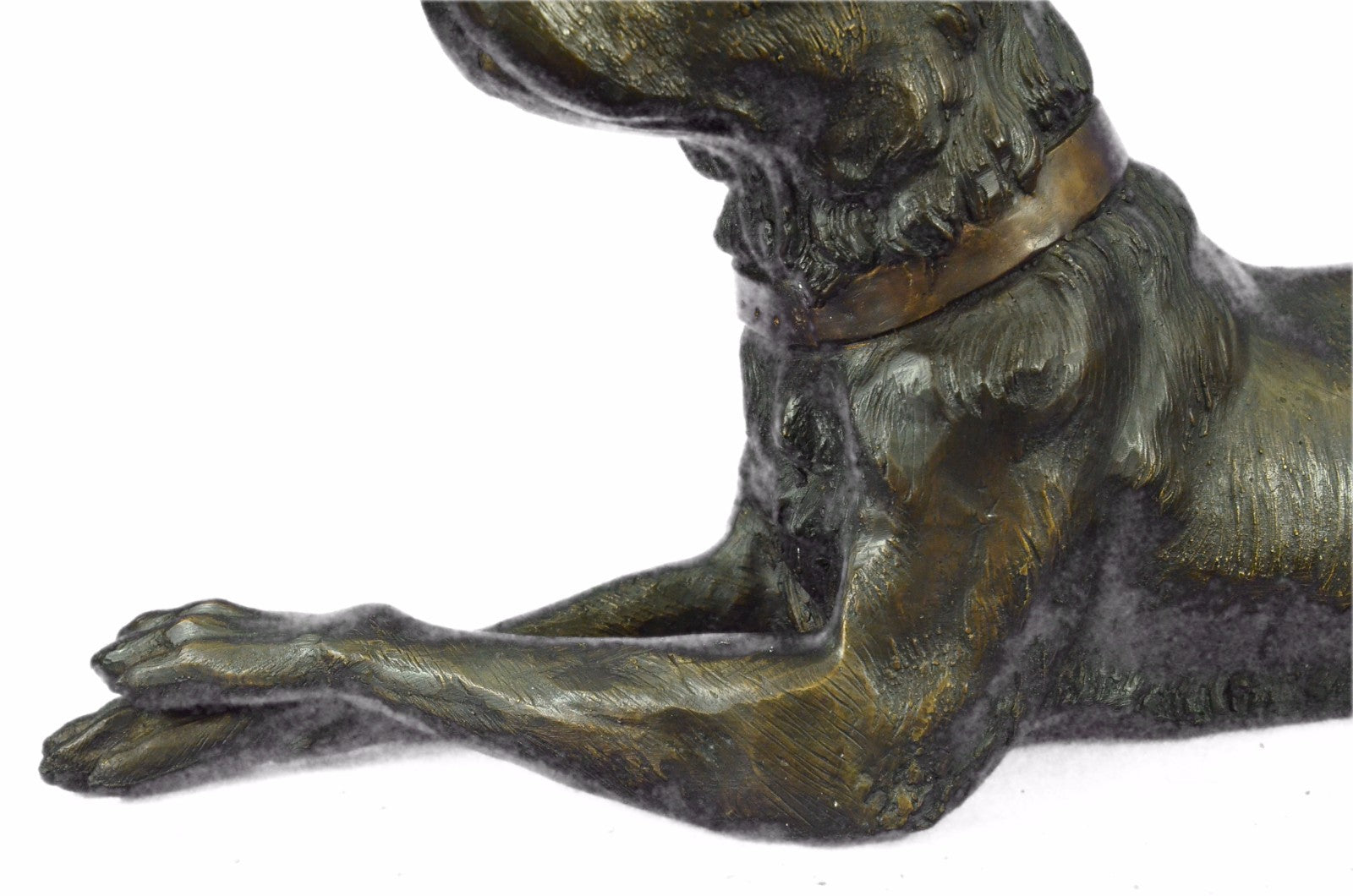 Large Life-Size Basenji Dog Bronze Sculpture – African Breed Pet Figurine SALE