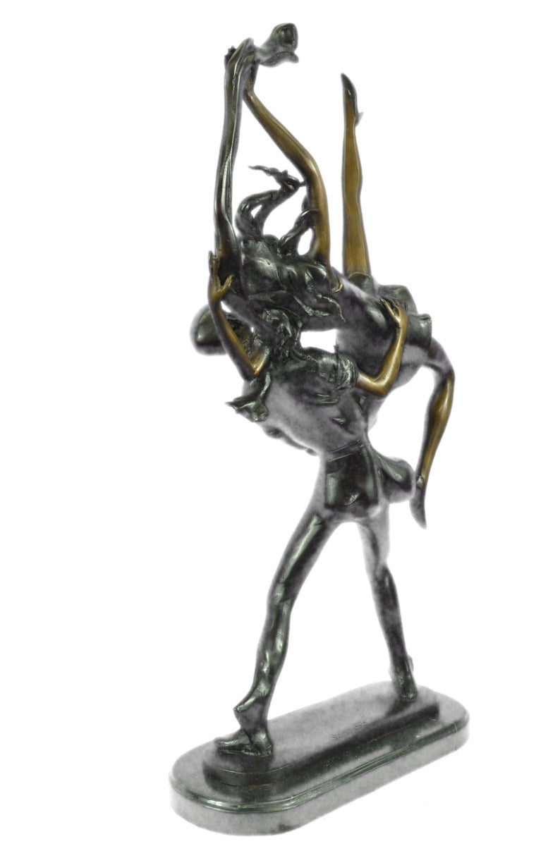 Buy J. Erte Lindy Hop Bronze Dancer Sculpture – Abstract Nude Art