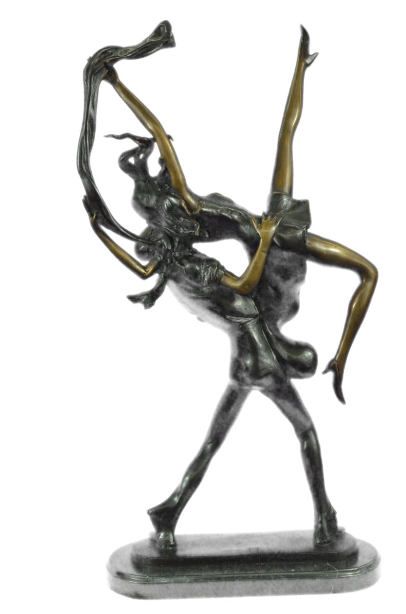 Buy J. Erte Lindy Hop Bronze Dancer Sculpture – Abstract Nude Art