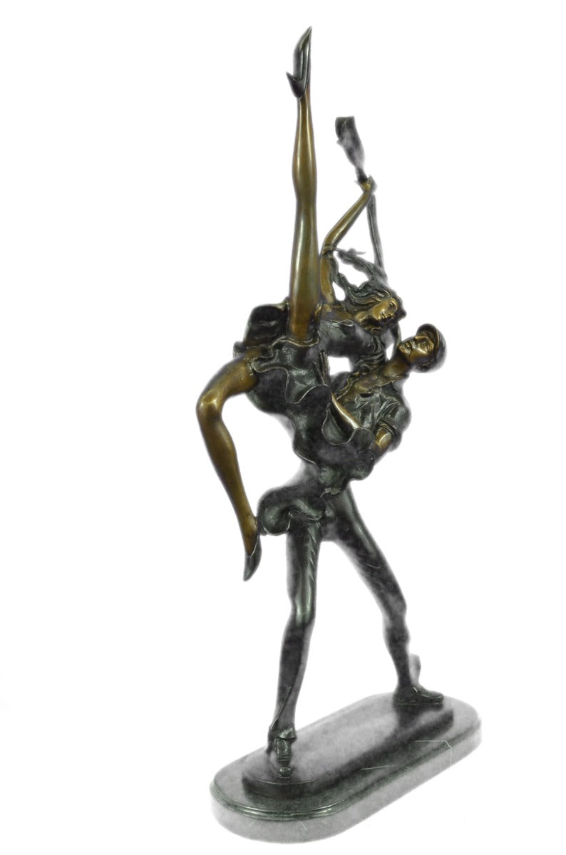Buy J. Erte Lindy Hop Bronze Dancer Sculpture – Abstract Nude Art