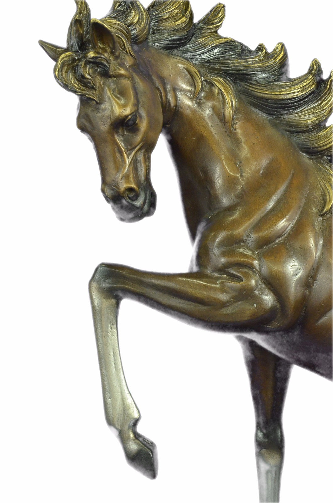 Limited Collector Edition Signed Original Stallion Arabian Racing Horse Bronze