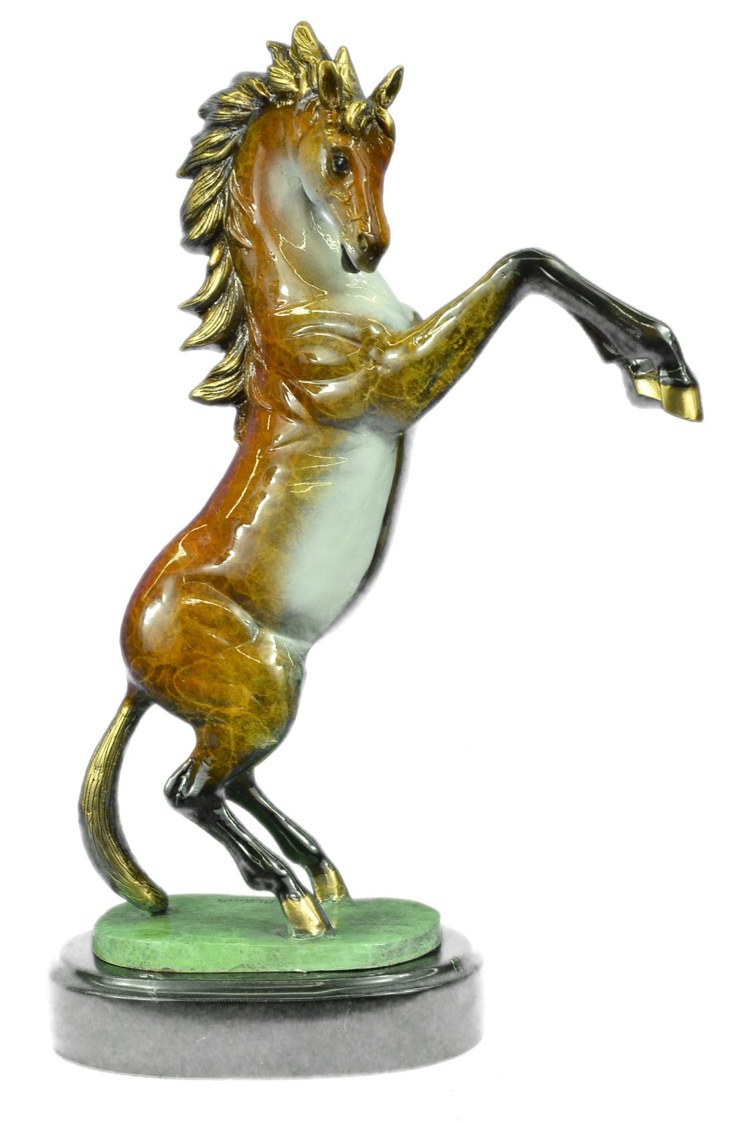 Bronze Sculpture Horses Large Marlye Horse Equestrian Figure Sculpture Art