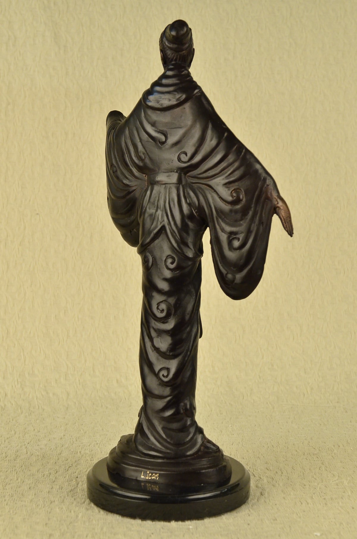 Details about Art Deco Vintage Theater Jazz Singer Actress Dancer Bronze Marble