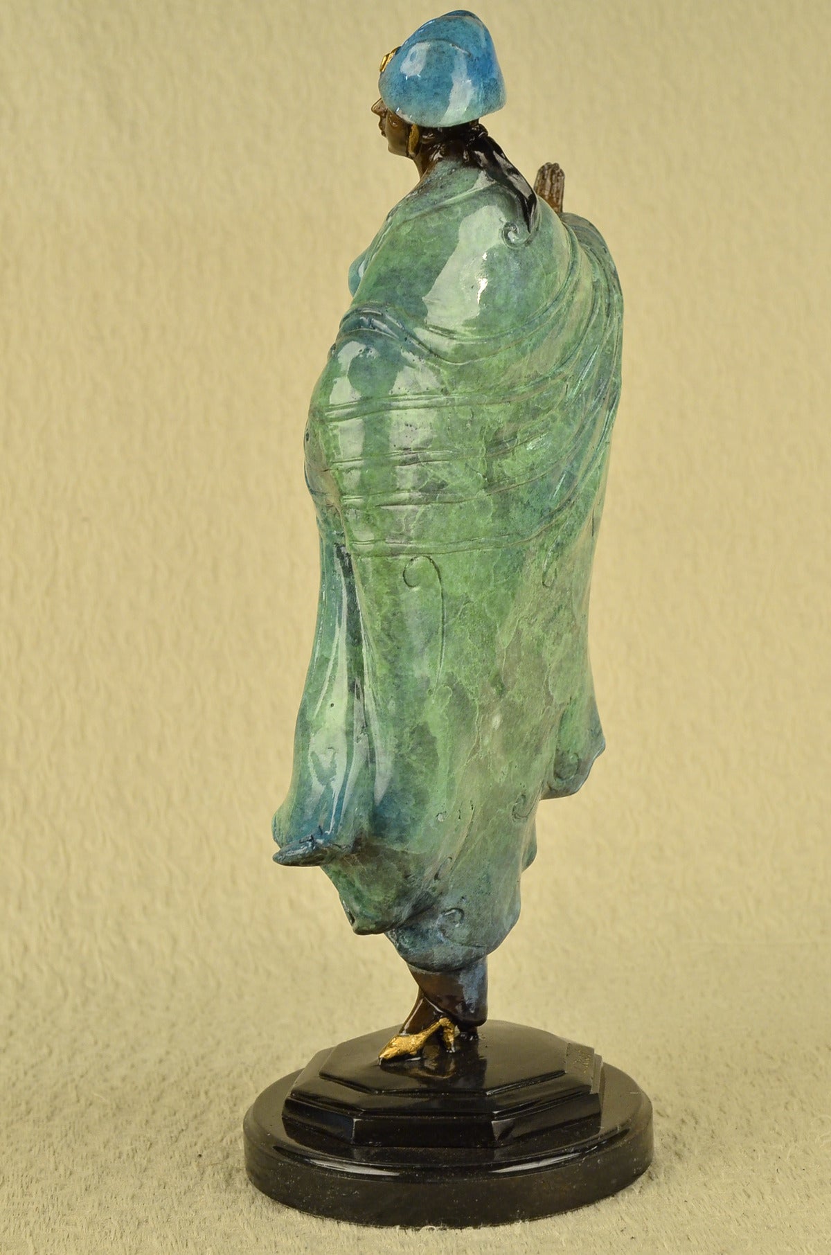 Handcrafted bronze sculpture SALE Class High Style Japanese Rare Patina Special