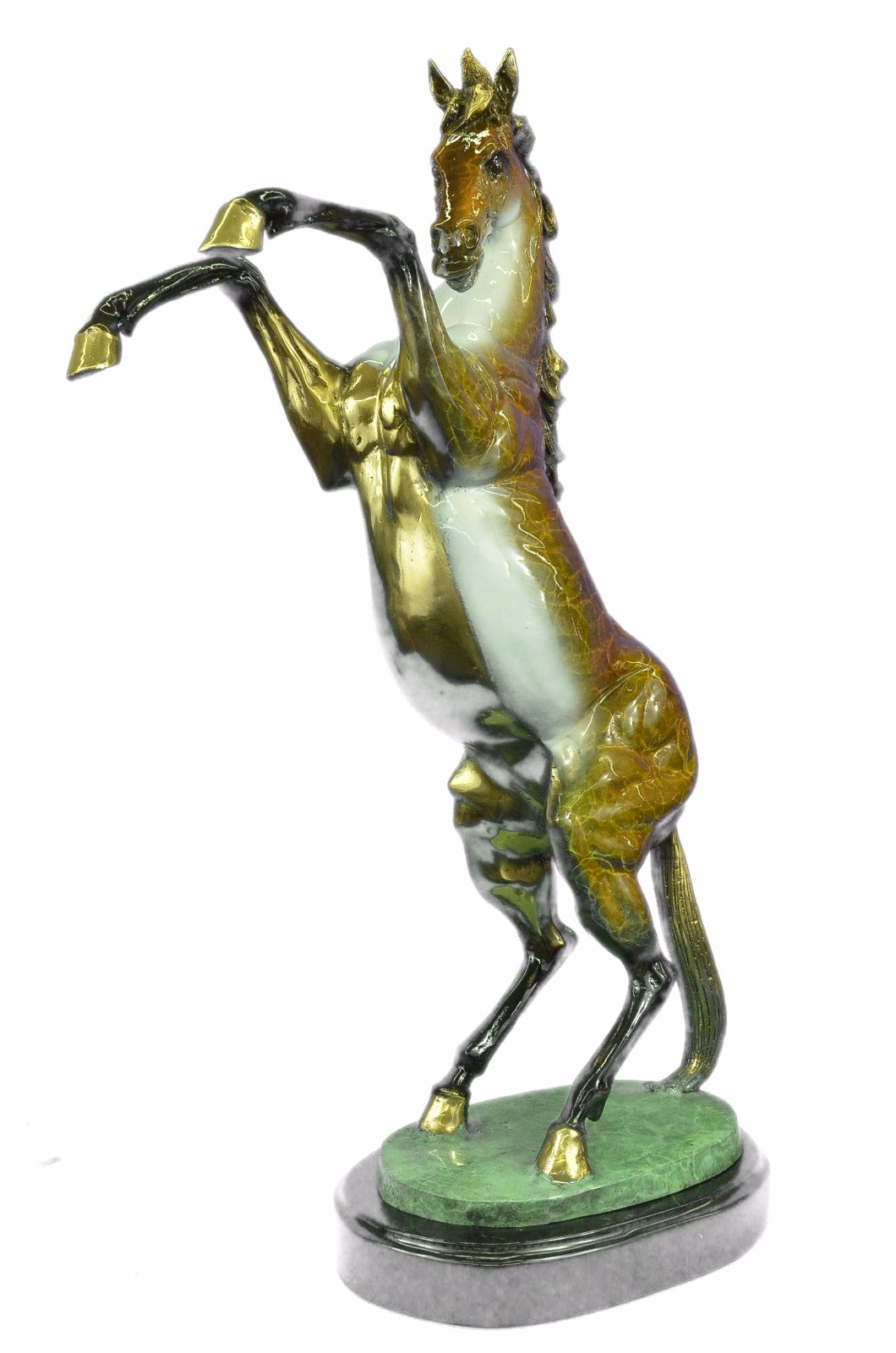 Limited Edition Numbered Stallion Horse Bronze Sculpture by Marius – HotCast Masterpiece SALE