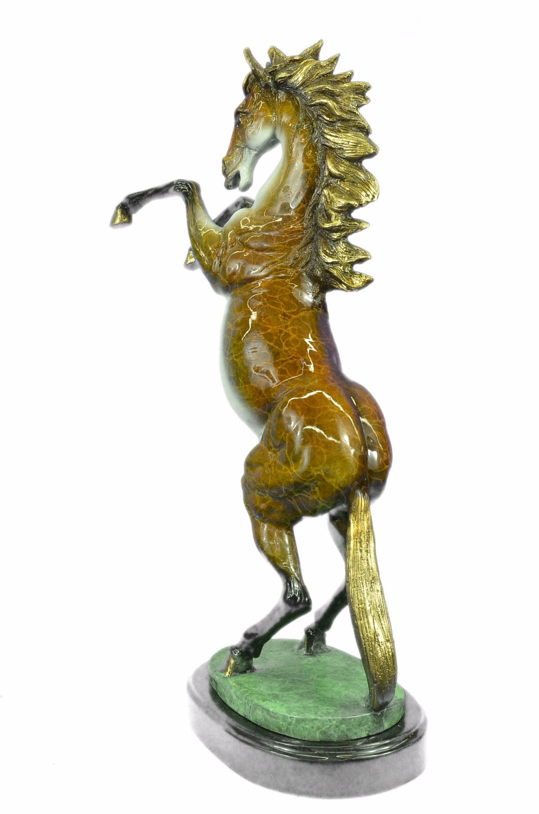 Limited Edition Numbered Stallion Horse Bronze Sculpture by Marius – HotCast Masterpiece SALE