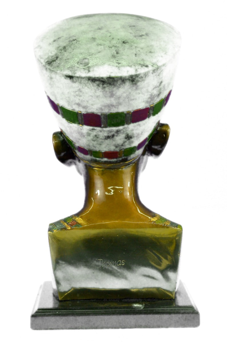 Handcrafted Bronze Sculpture – Sale on Women’s Beauty Royal Nefertiti Queen Art