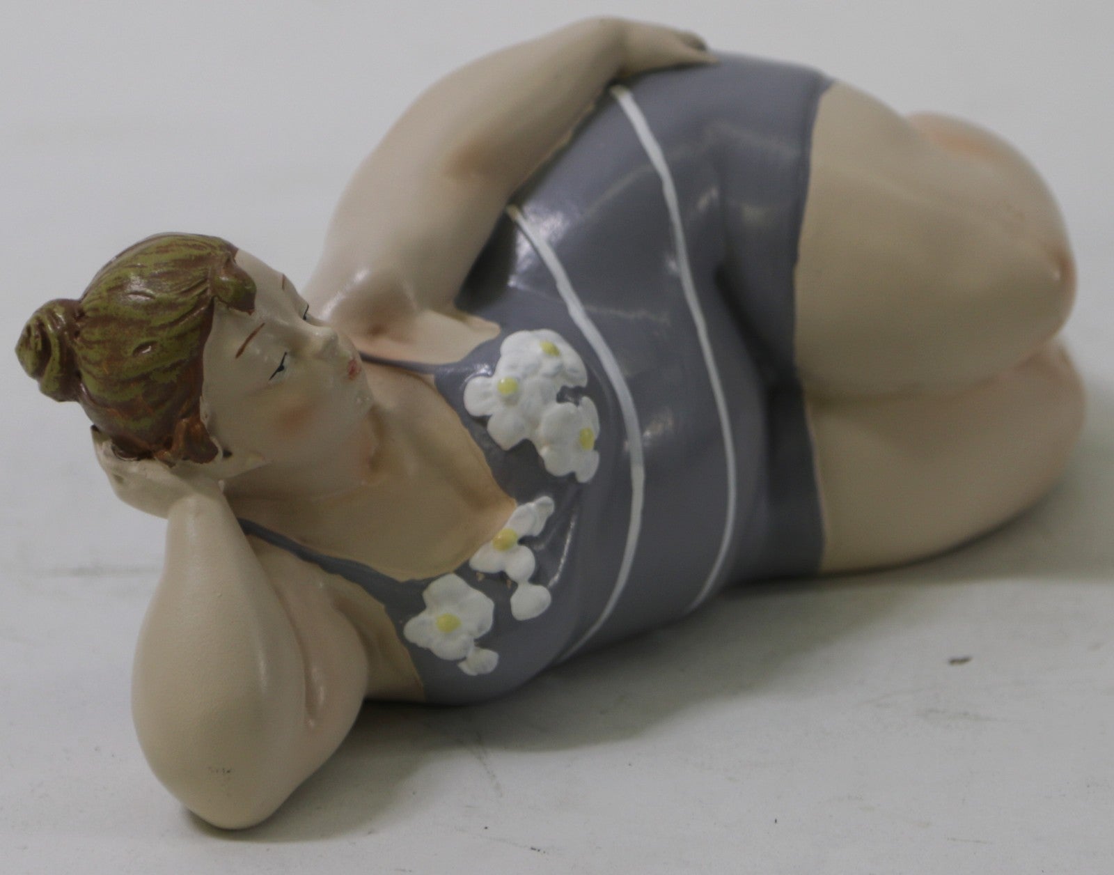 Resin Swim Fat Woman Sculptures House Table Decors Stands Handcrafted Decoration