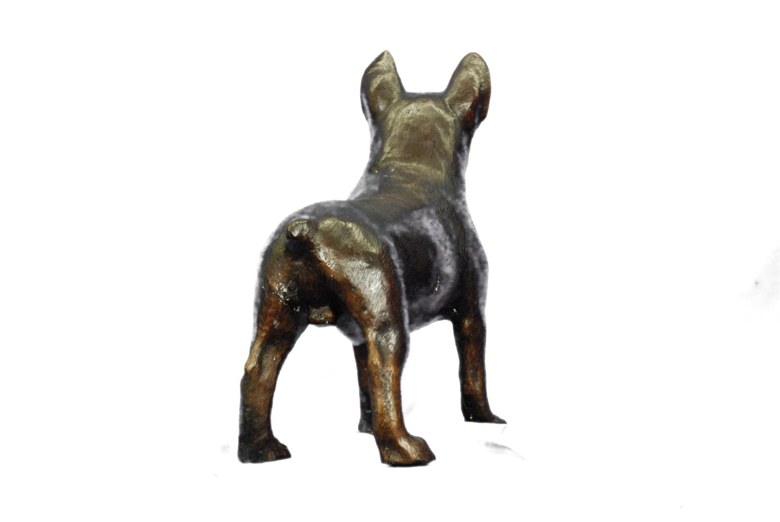 Bronze English Bull Dog Statue Sculpture Bulldog Art Yale Georgetown Mascot LRGE