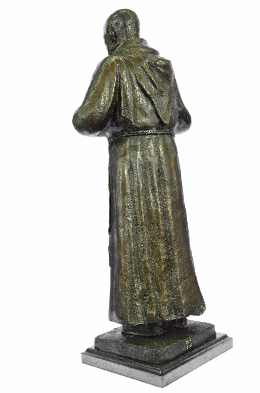 Handcrafted bronze sculpture SALE Pio Saint Edition Limited Numbered God Chapel