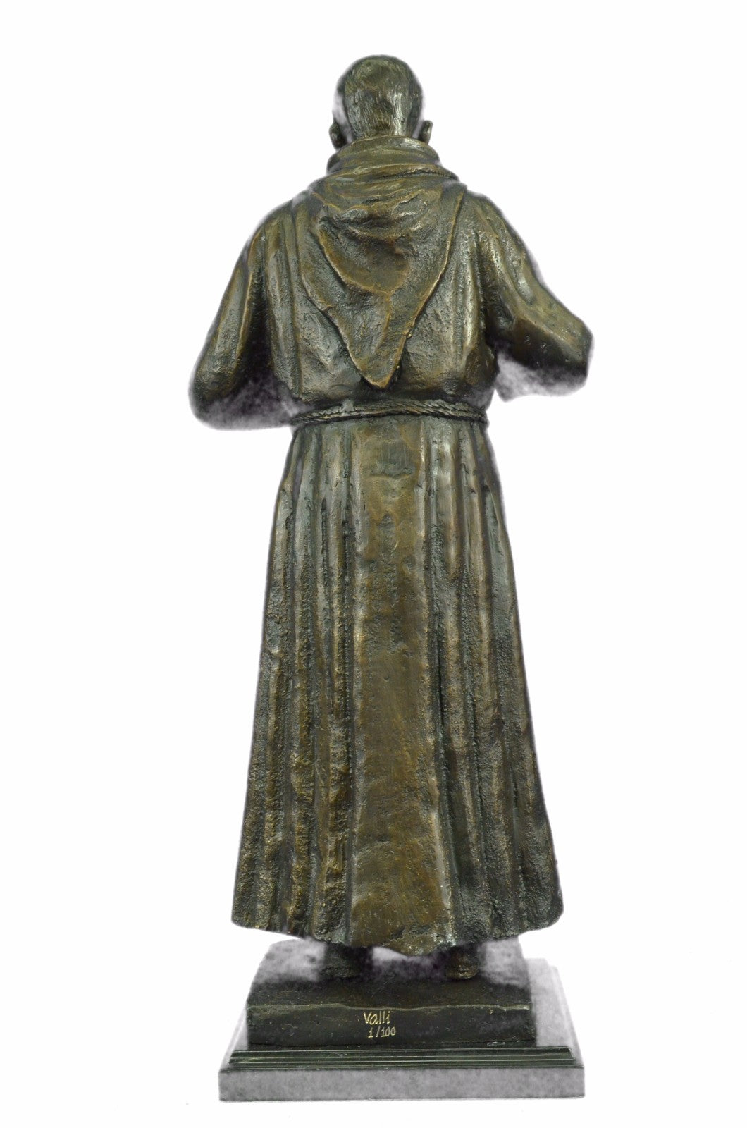 Handcrafted bronze sculpture SALE Pio Saint Edition Limited Numbered God Chapel