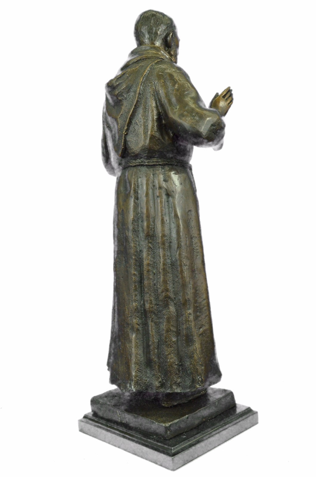 Handcrafted bronze sculpture SALE Pio Saint Edition Limited Numbered God Chapel