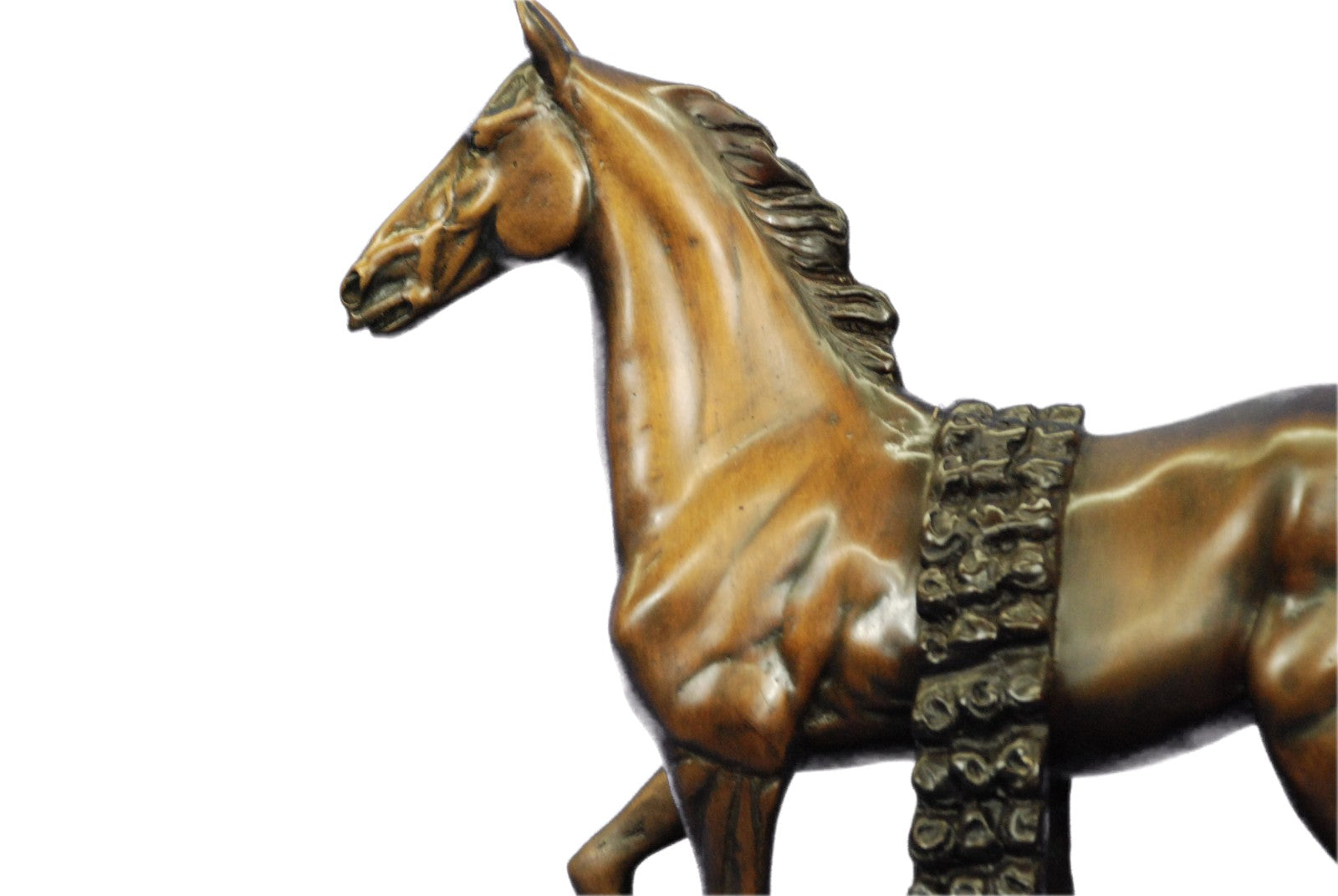 Art Deco Arabian Racing Horse Hand Made by Lost wax Method Sculpture Statue