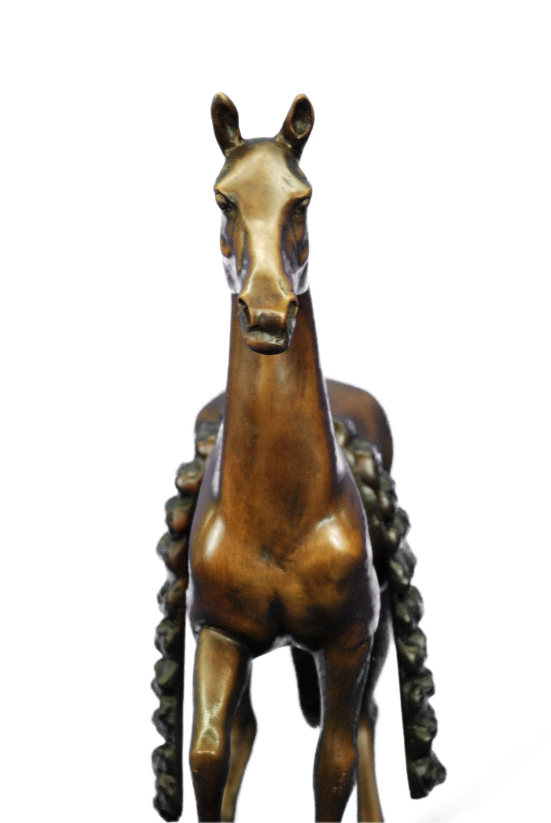 Art Deco Arabian Racing Horse Hand Made by Lost wax Method Sculpture Statue