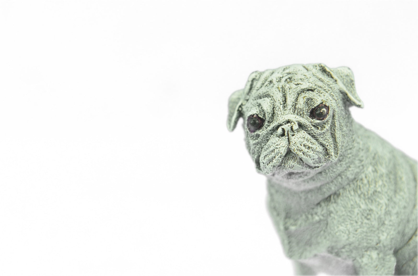 Classic Pug Bronze Sculpture Artwork Good Quality Figurine Handcrafted Statue NR