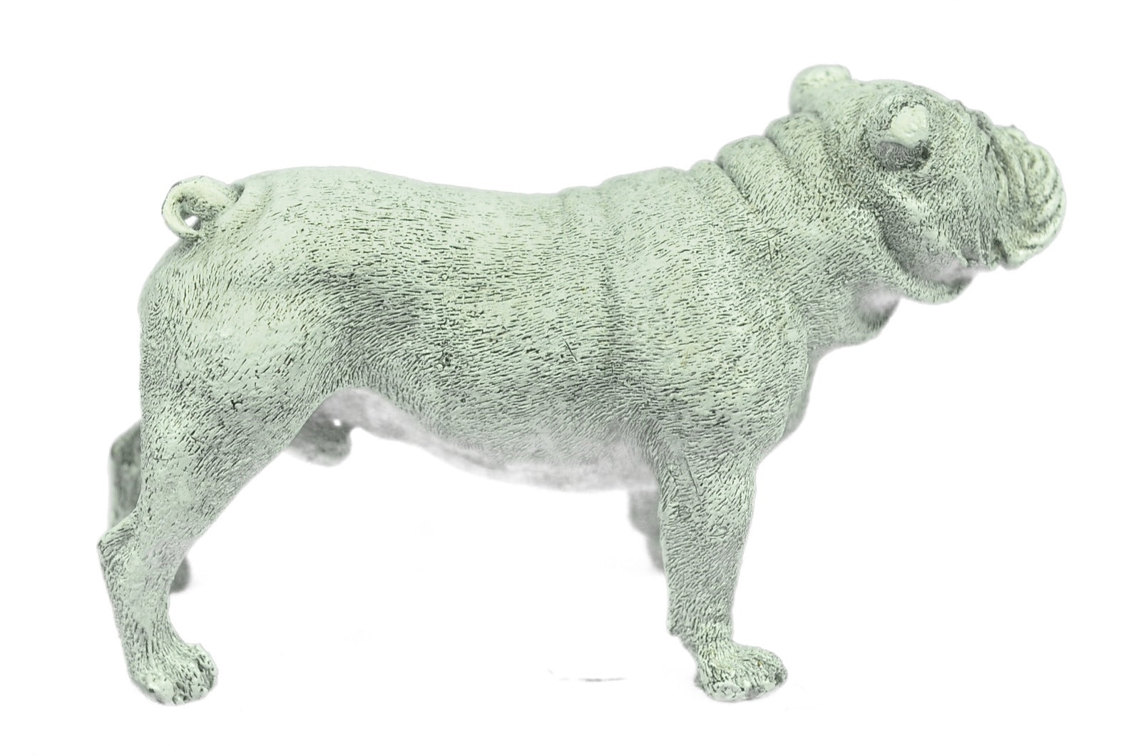 Statue Sculpture Dog Bulldog Wildlife Art Deco Style Art Nouveau Style Bronze