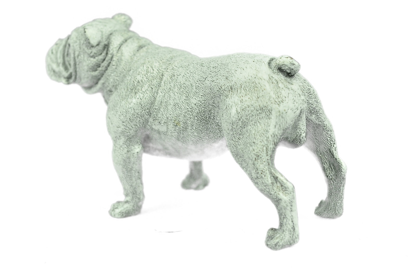 Statue Sculpture Dog Bulldog Wildlife Art Deco Style Art Nouveau Style Bronze