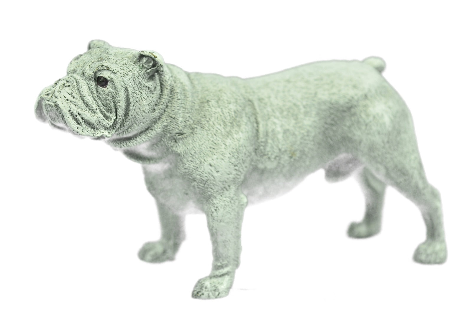 Statue Sculpture Dog Bulldog Wildlife Art Deco Style Art Nouveau Style Bronze