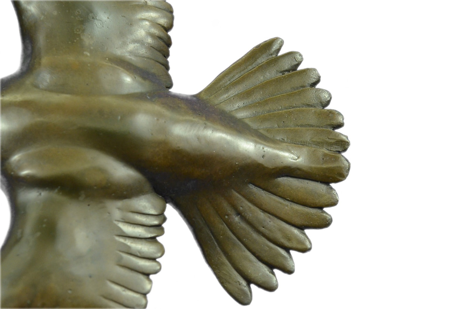 Bronze Sculpture Hot Cast Flying Quail Museum Quality Figurine Figure Sale Decor