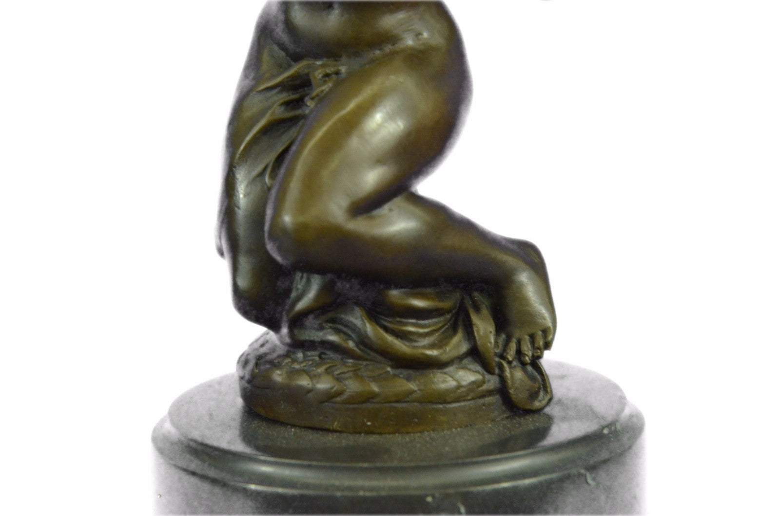 Bronze Sculpture Art Decor Nude Nymph Candle Holder Bronze Figurine Figure Deal