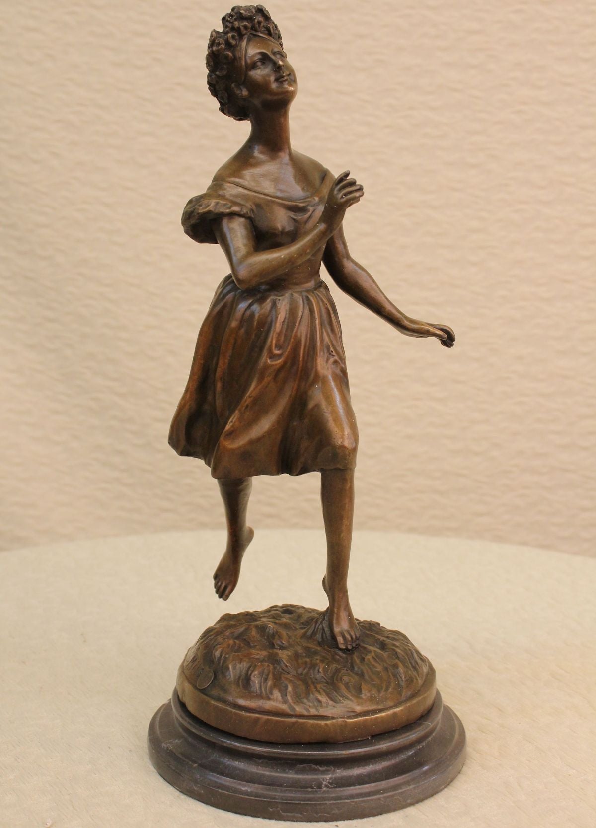 Bronze Victorian Fairie French English Ballet Opera Sculpture Figurine