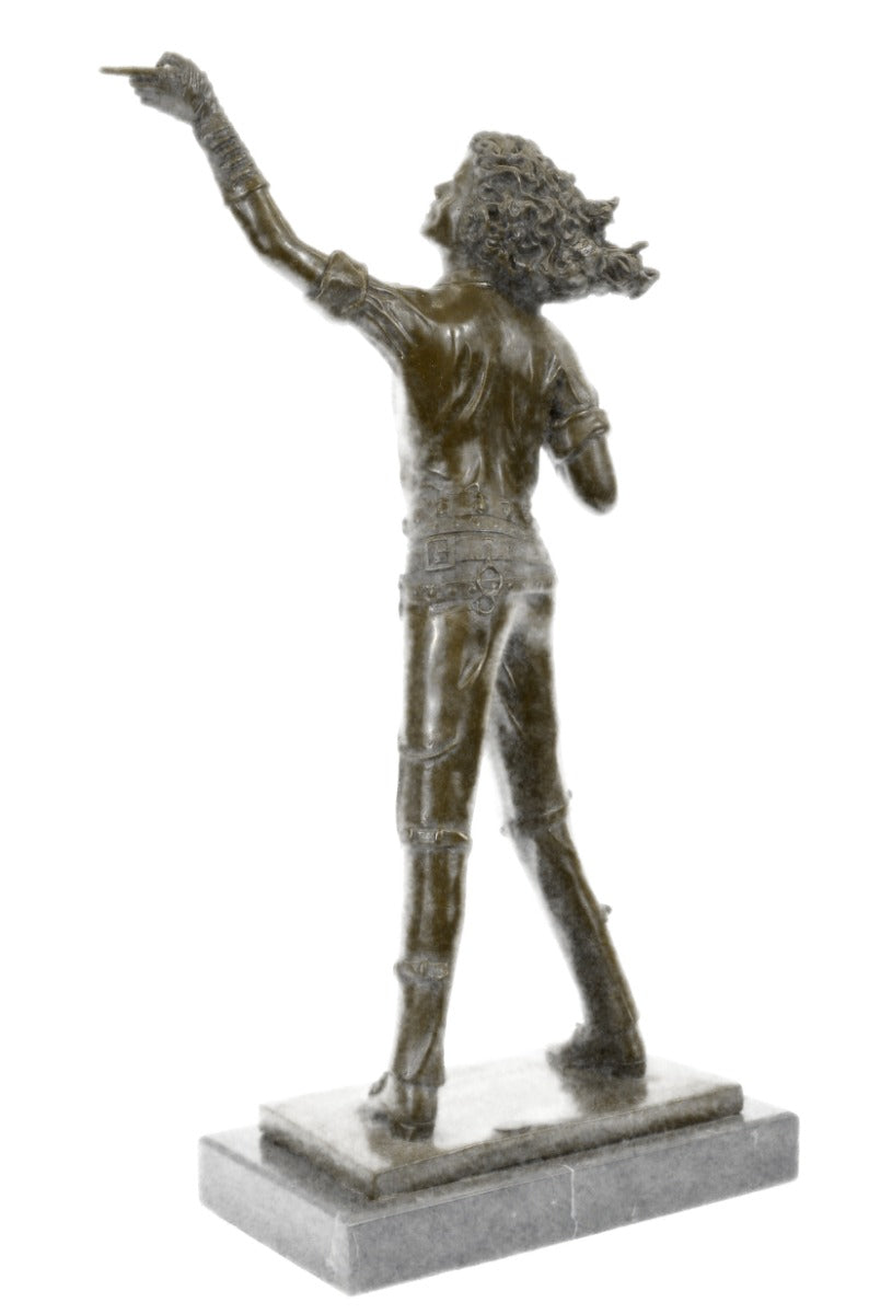 Michael Jackson Popular Bronze Statue Bronze Sculpture Pop Culture Home Deco