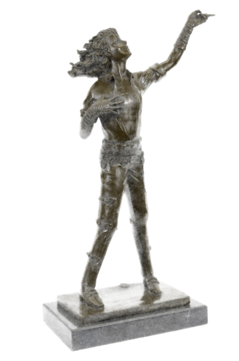 Michael Jackson Popular Bronze Statue Bronze Sculpture Pop Culture Home Deco