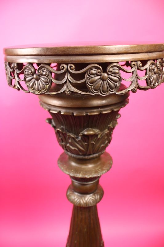 Classic Heavy Duty Bronze Vertical Pedestal Hot Cast Postal Lost Wax Method Sale