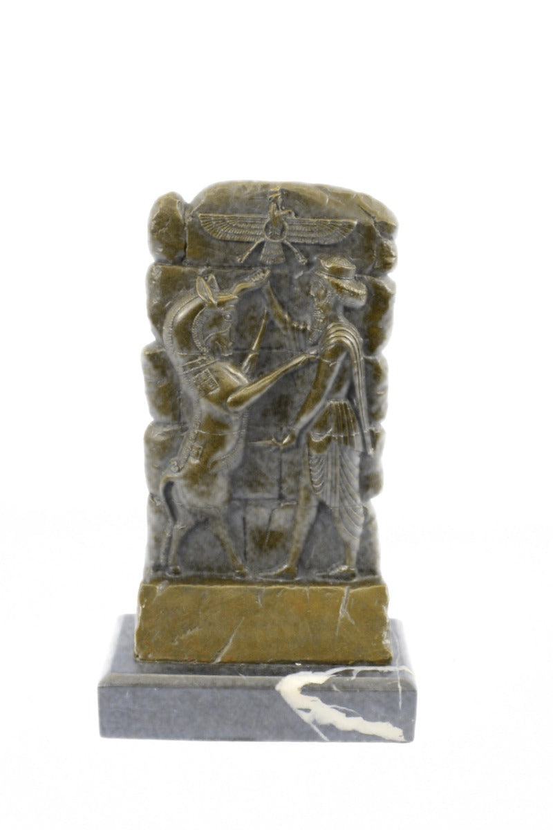 Handcrafted bronze sculpture SALE Museu Made Hand Great The Cyrus Kanaev Signed