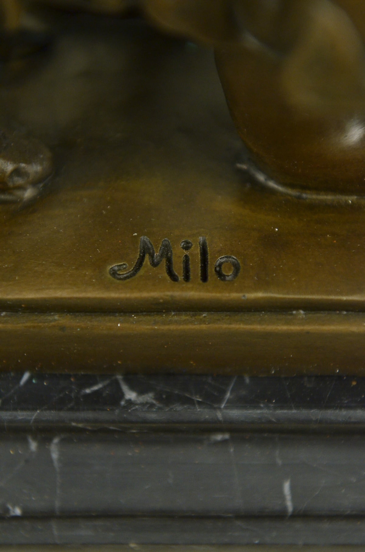 Handcrafted bronze sculpture SALE Sc Deco Art Love Of Declaration Milo Original