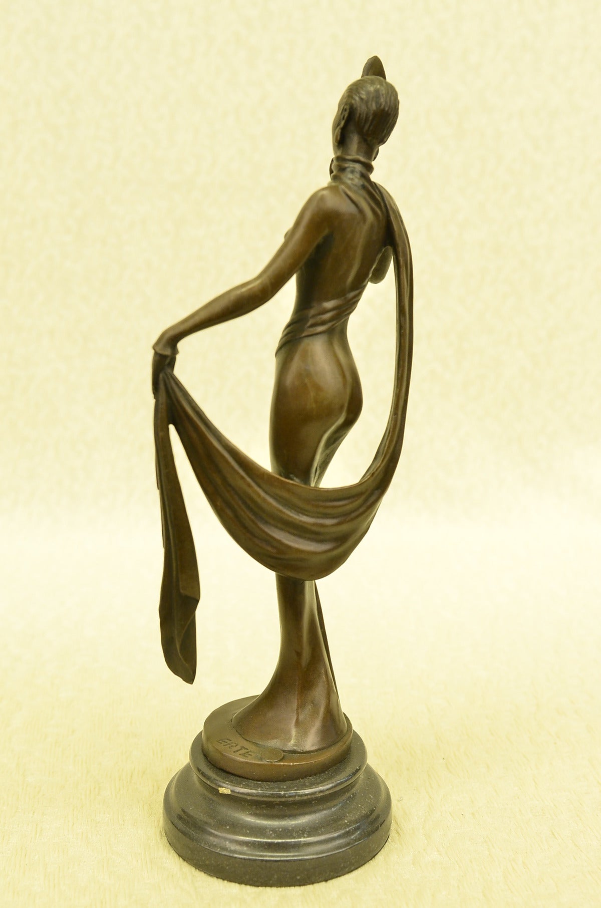Handcrafted bronze sculpture SALE Decor Sensual Cast Hot Model 1920 Nouveau Art