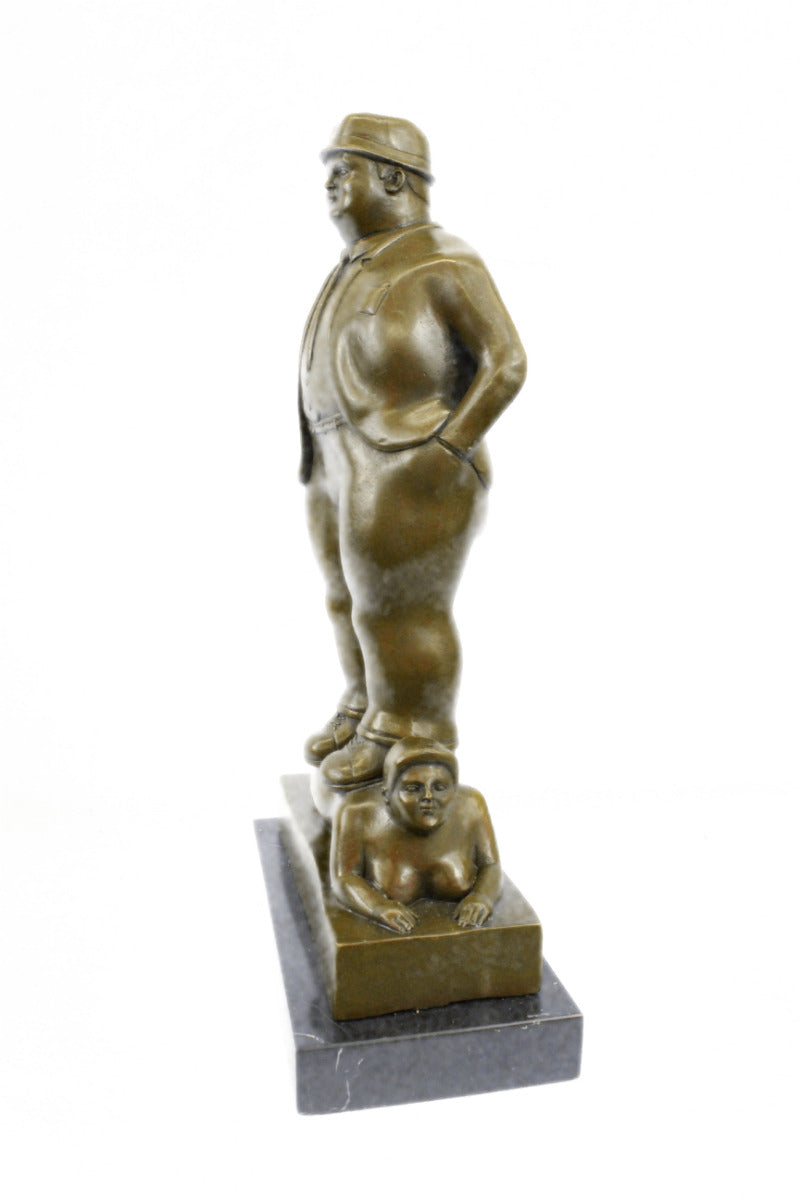 Handcrafted bronze sculpture SALE Hot Real Crises In Family Art Modern Abstract