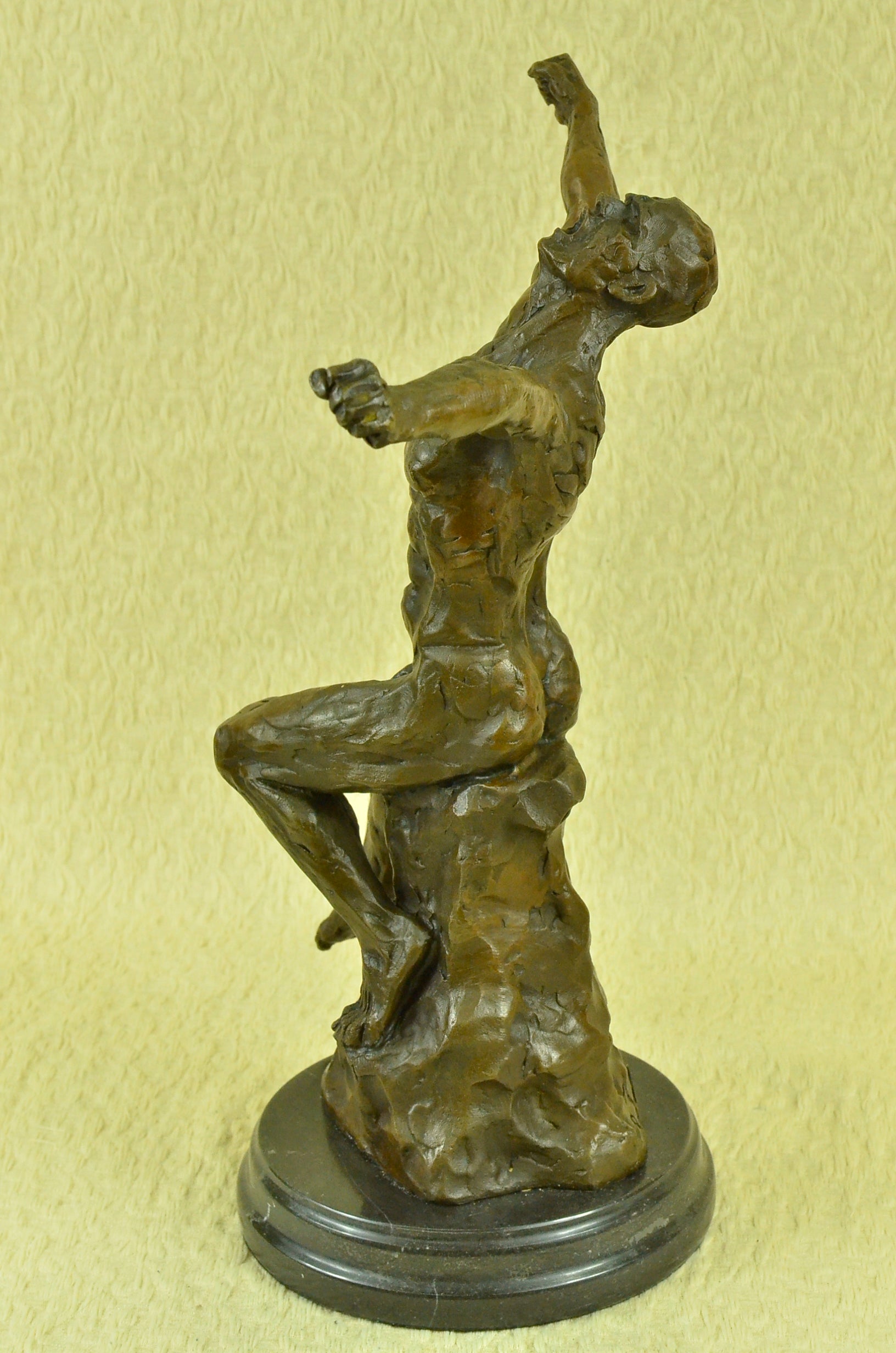 Bronze Sculpture Museum Quality Artwork Man by Rodin Home Office Designer Decor