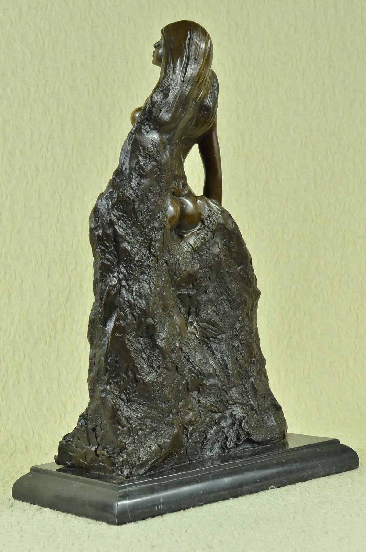 Handcrafted bronze sculpture SALE Wall Within Captive Held Woman Original Large