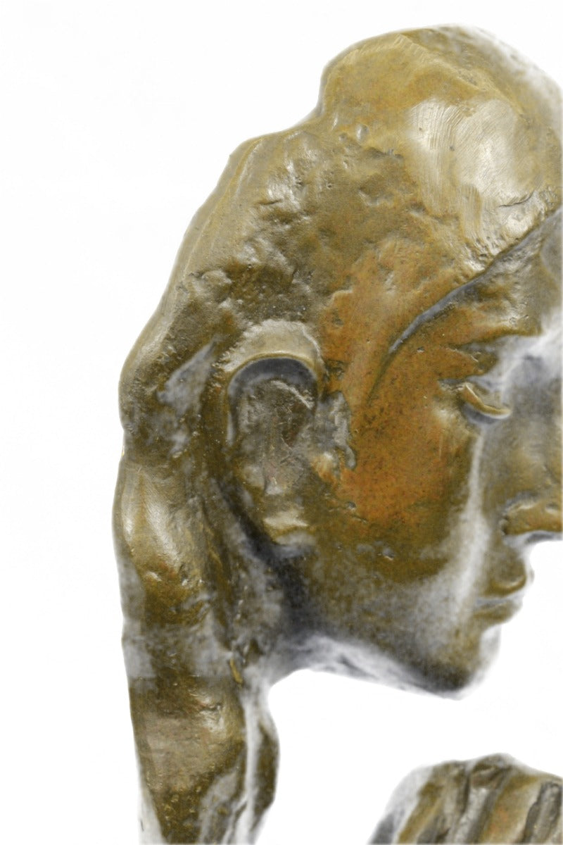 Handcrafted bronze sculpture SALE Dec Marble Lady Praying Classic Rodin Auguste