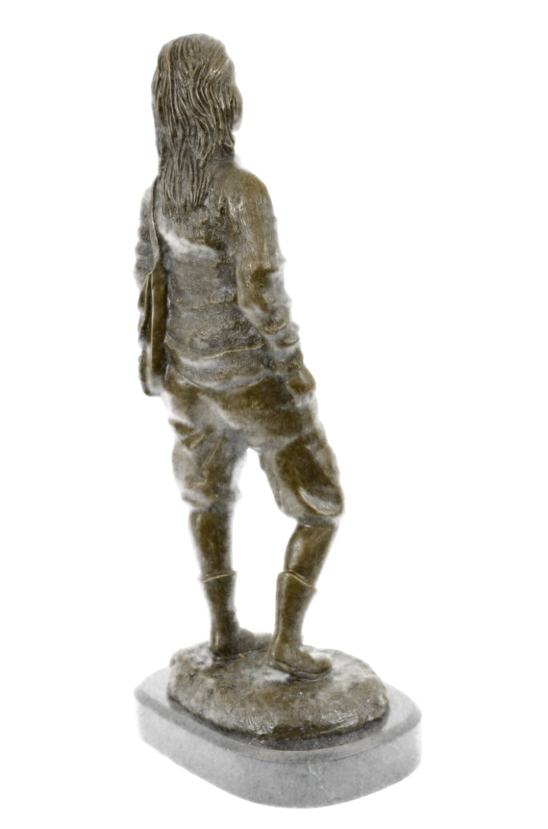 Handcrafted bronze sculpture SALE Revolutio American Franklin Ben Bust Deco Art