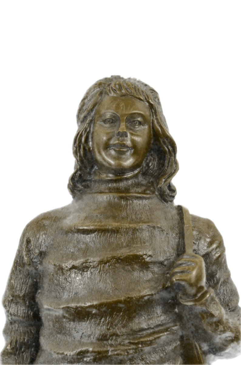 Handcrafted bronze sculpture SALE Revolutio American Franklin Ben Bust Deco Art
