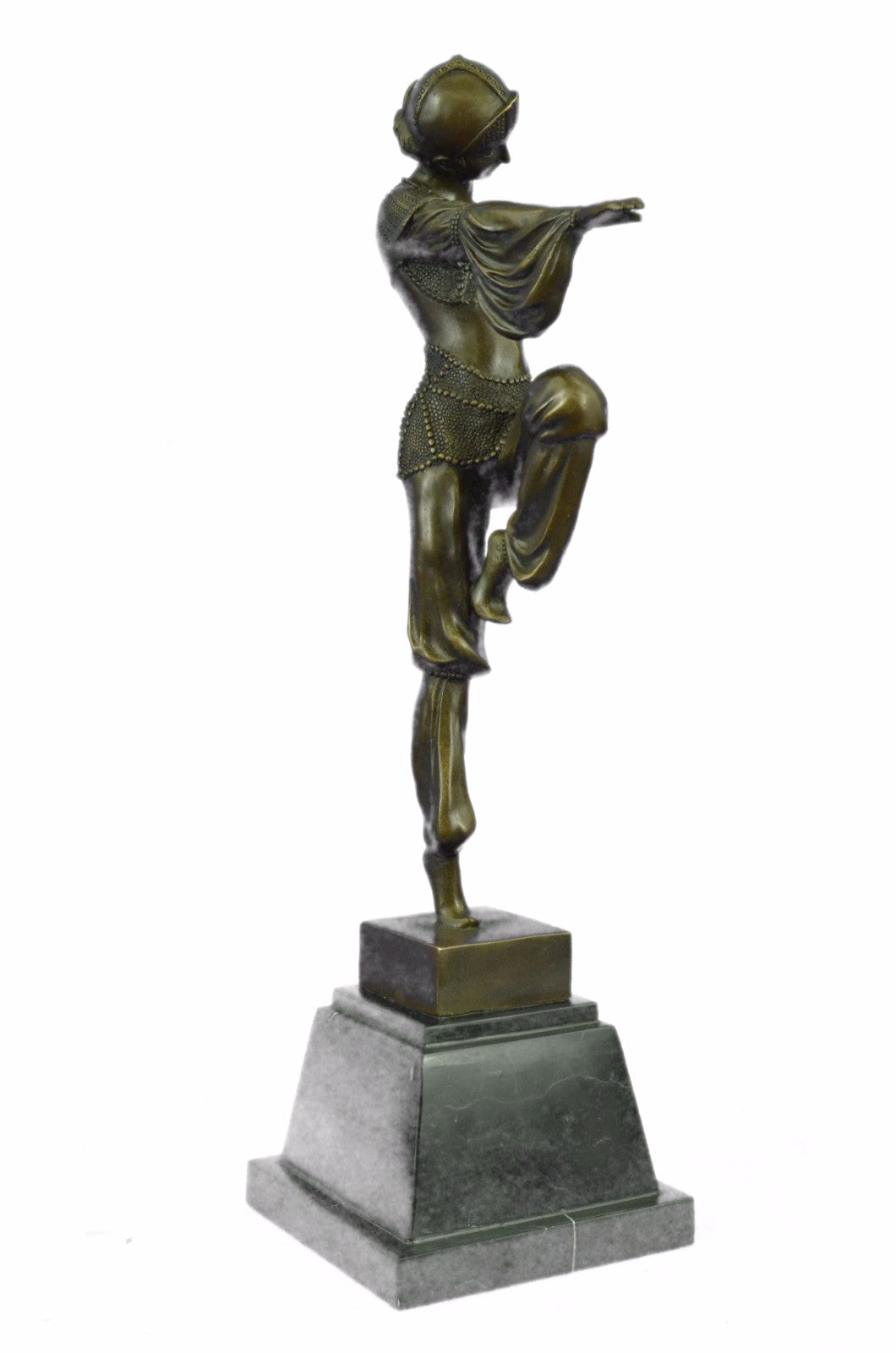 SIGNED D.H CHIPARUS GRACEFUL DANCER HOT CAST HAND MADE SCULPTURE FIGURINE FIGURE