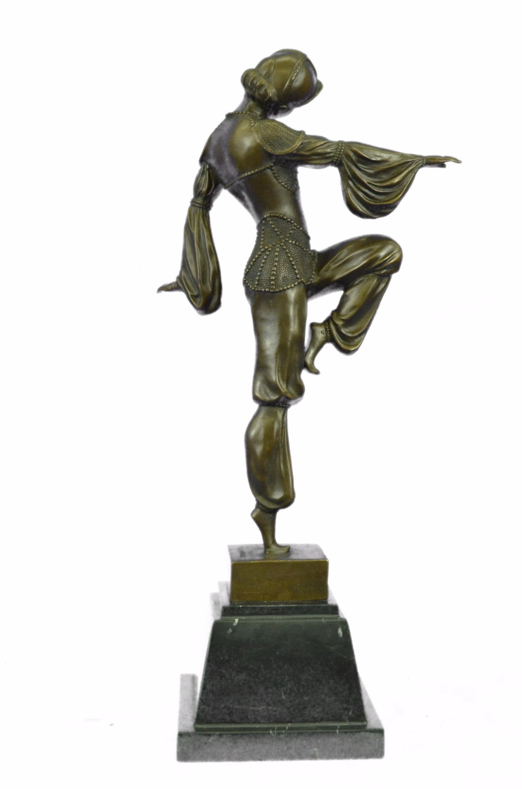 SIGNED D.H CHIPARUS GRACEFUL DANCER HOT CAST HAND MADE SCULPTURE FIGURINE FIGURE