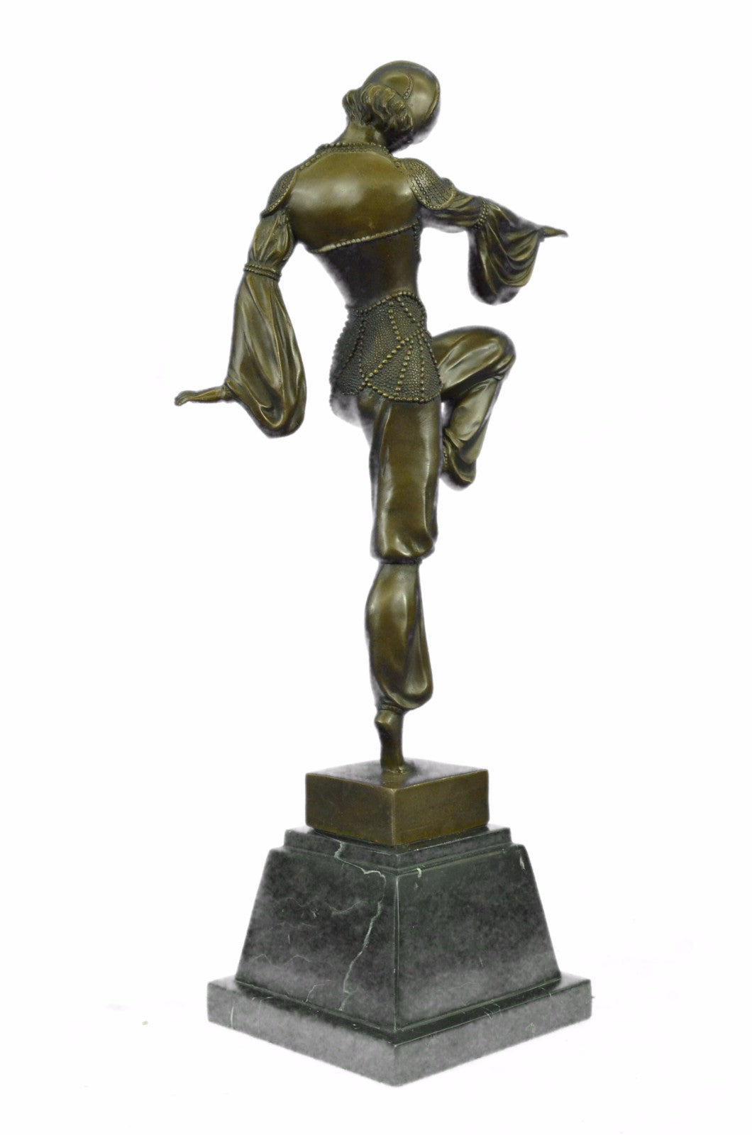 SIGNED D.H CHIPARUS GRACEFUL DANCER HOT CAST HAND MADE SCULPTURE FIGURINE FIGURE