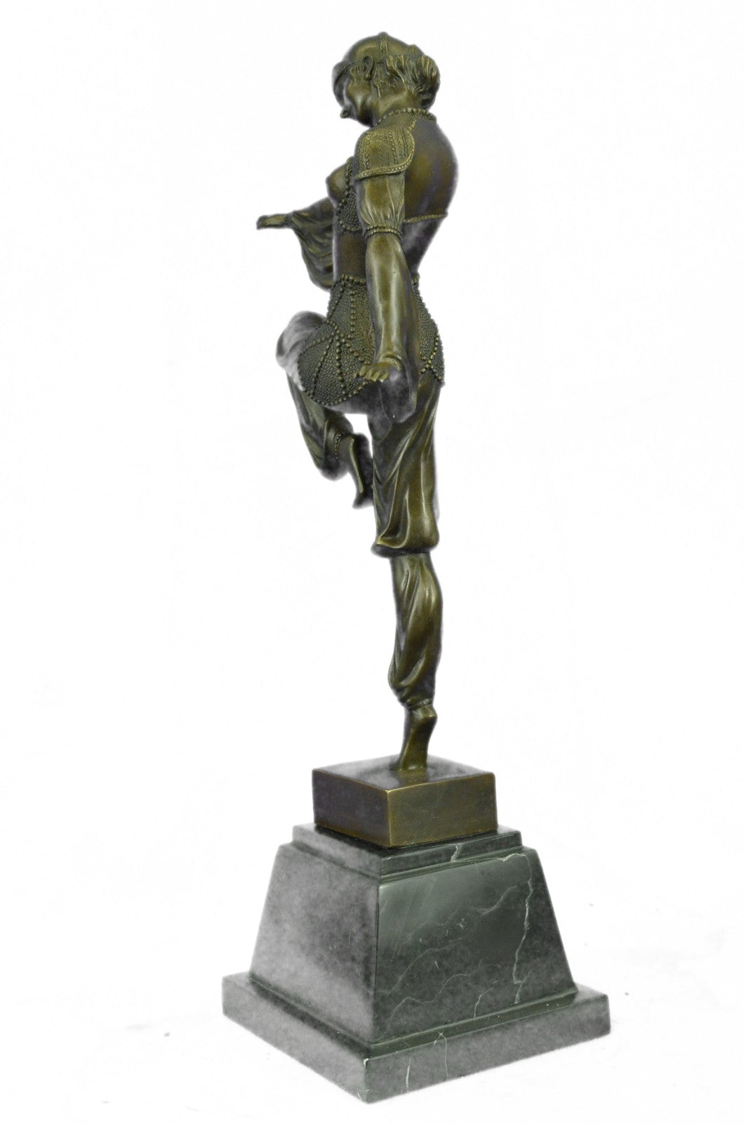 SIGNED D.H CHIPARUS GRACEFUL DANCER HOT CAST HAND MADE SCULPTURE FIGURINE FIGURE