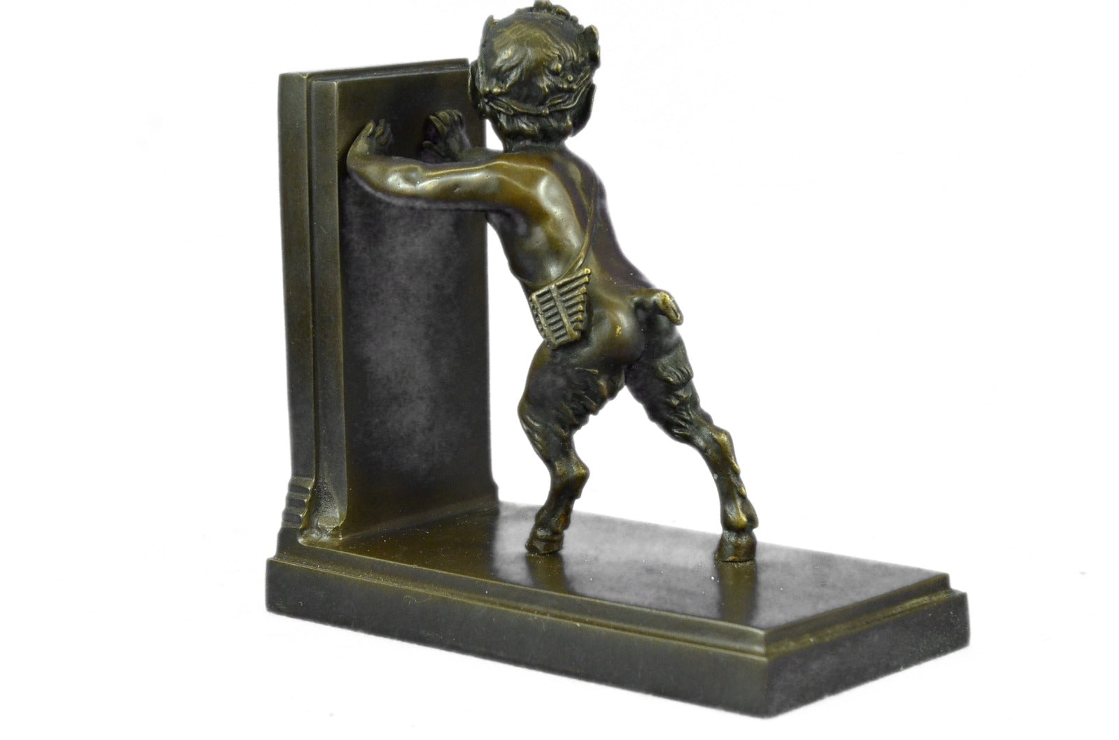 Hot Cast Rare Bookends Signed Original Hot Cast Milo Masterpiece Figurine Décor