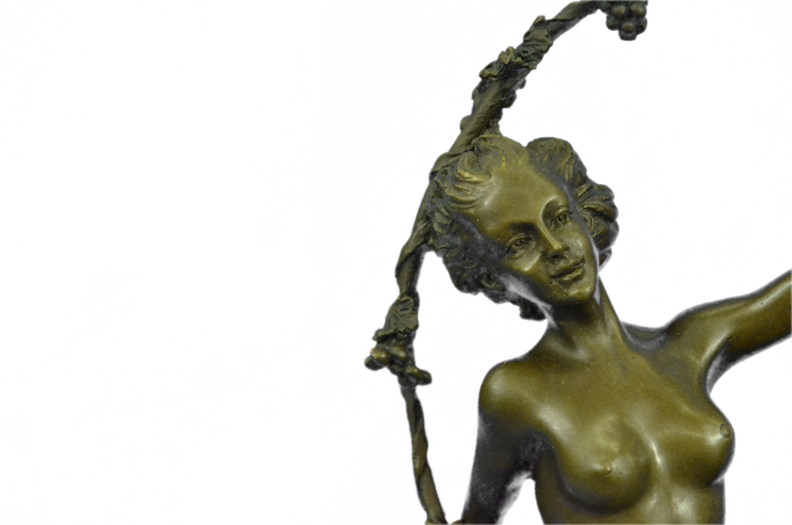 Buy Bronze Nude Satyr Sculpture – Art Nouveau Female Faun Statue